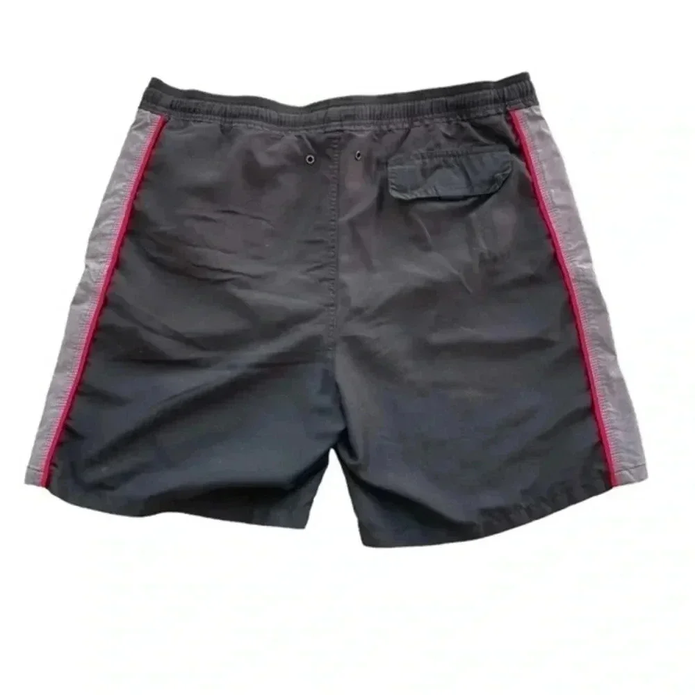 Calvin Klein men’s swimshorts black and gray size Medium EUC